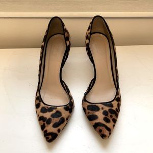 J. Crew Animal Print Heels